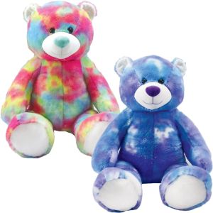 ★US限定 Marble Tie Dye Bear 【Diamond Supply】★ Tie Dye Bear Plush 35in Asst 2pcs | A&A Global Industries